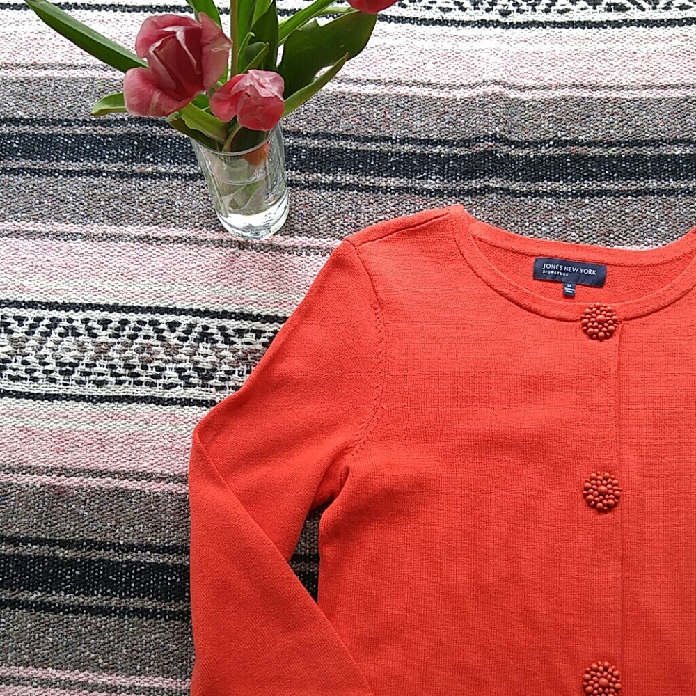 James New York !NWOT! Cotton Cardigan